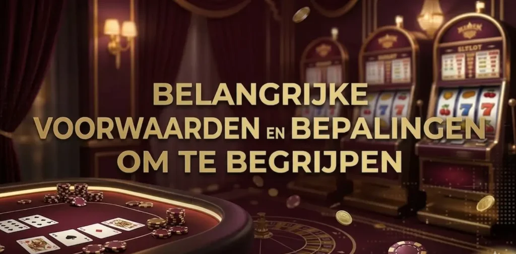 Belangrijke Voorwaarden En Bepalingen