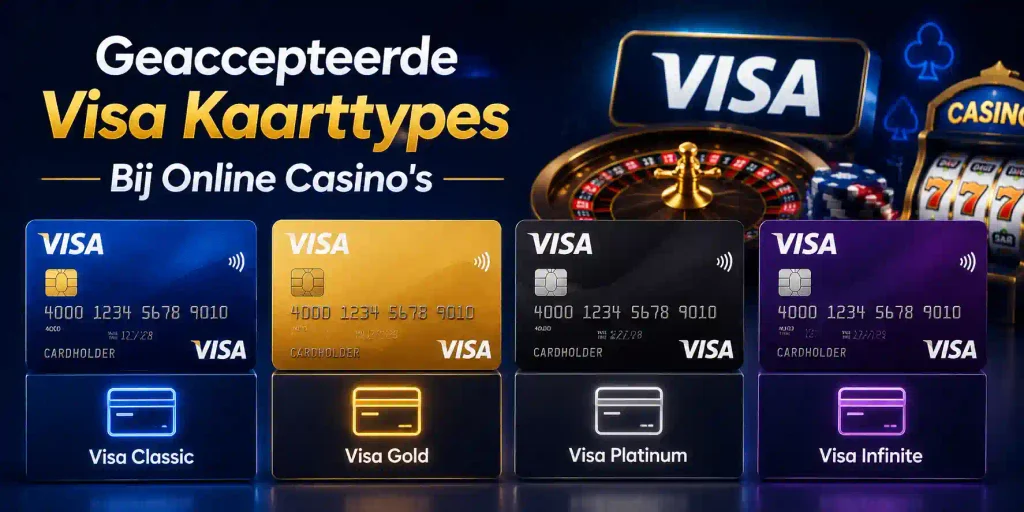 Geaccepteerde Visa Kaarttypes Bij Online Casino's