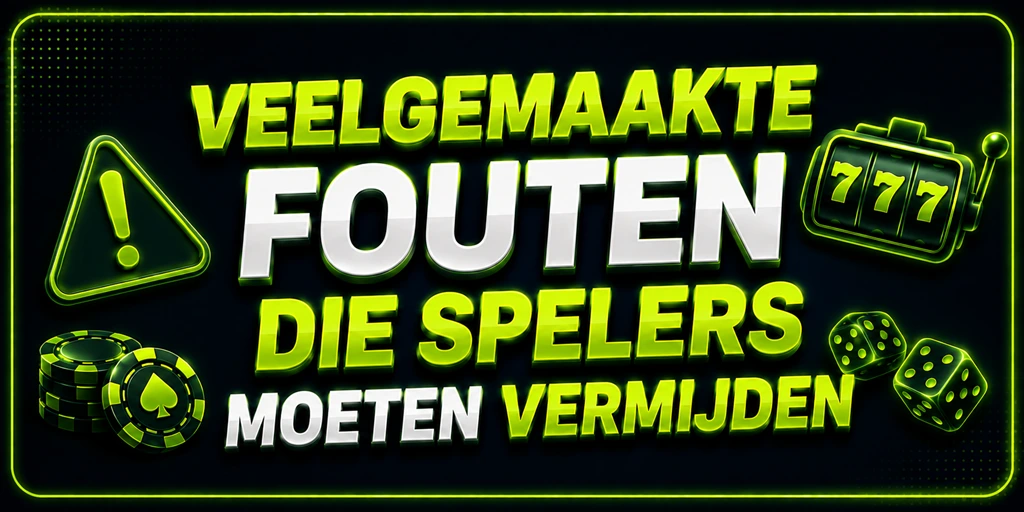 Veelgemaakte Fouten Die Spelers Moeten Vermijden