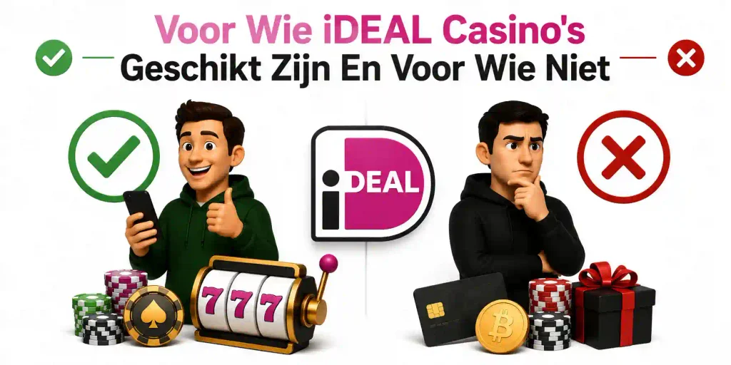 Voor Wie iDEAL Casino's Geschikt Zijn En Voor Wie Niet