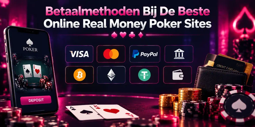 Betaalmethoden Bij De Beste Online Real Money Poker Sites