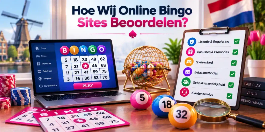 Hoe Wij Online Bingo Sites Beoordelen