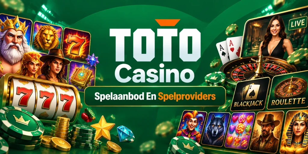 TOTO Casino Spelaanbod En Spelproviders